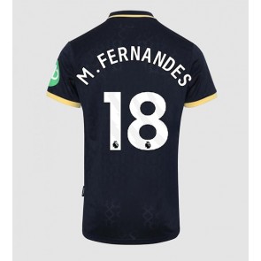 Lacne Muži Futbalové dres West Ham United Mateus Fernandes #18 2025-26 Krátky Rukáv - Tretina